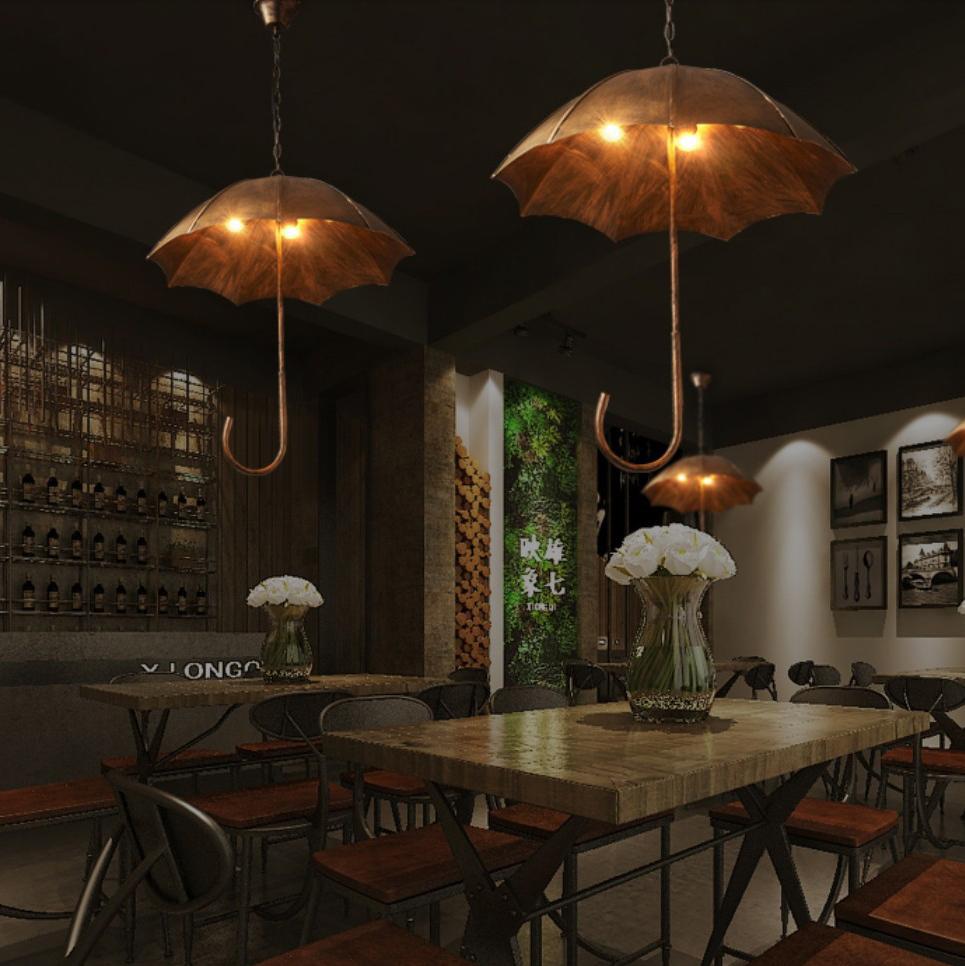 Contemporary Round Iron 5-Light Chandelier
