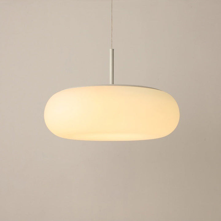 Minimalist Oval Iron LED Pendant Light