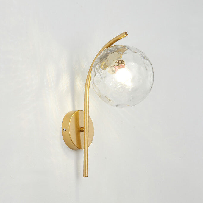 Nordic Globe Glass Wall Sconce