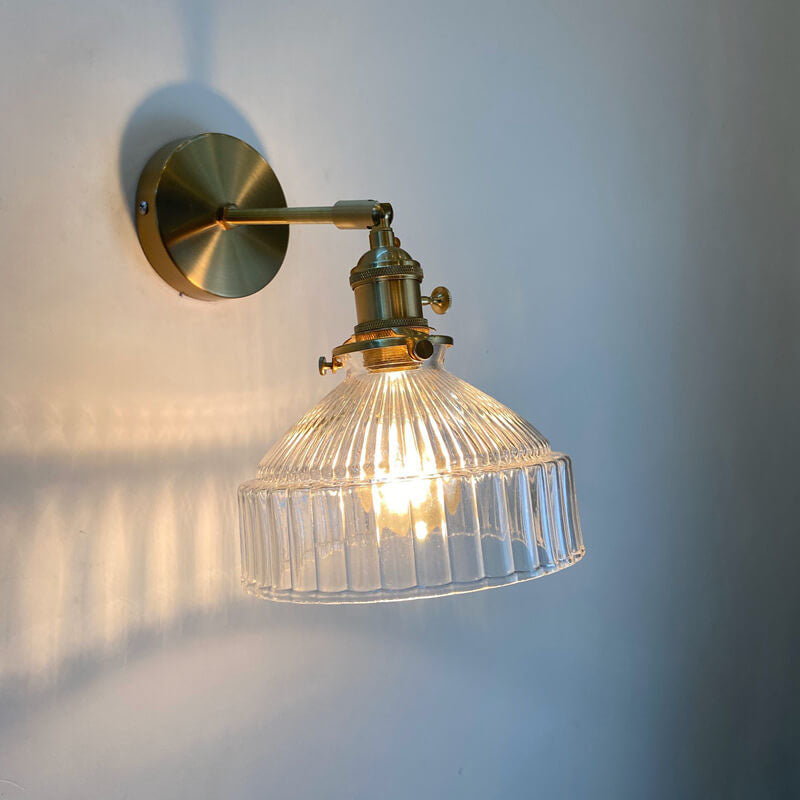 Nordic Dome Brass Wall Sconce