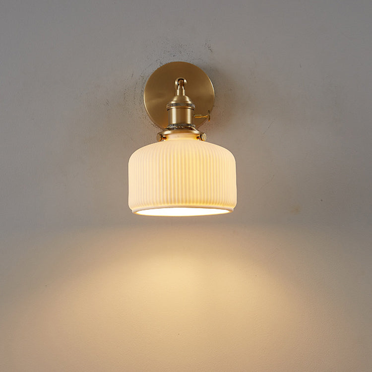 Minimalist Ceramic Wall Sconce