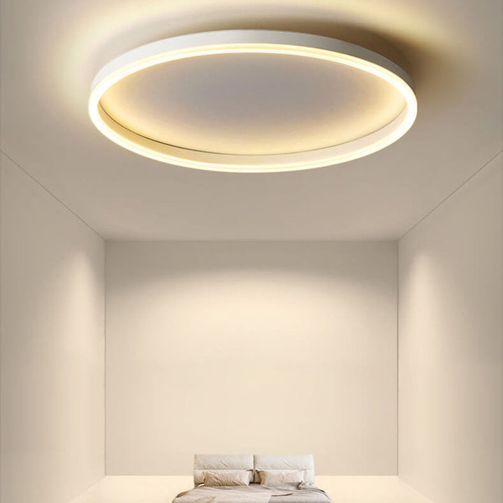 Minimalist Ring Acrylic LED Flush Mount Ceiling Light