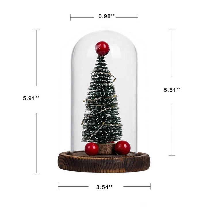 Christmas Tree Glass Cover Night Light