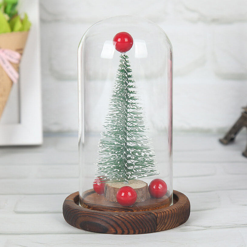 Christmas Tree Glass Cover Night Light