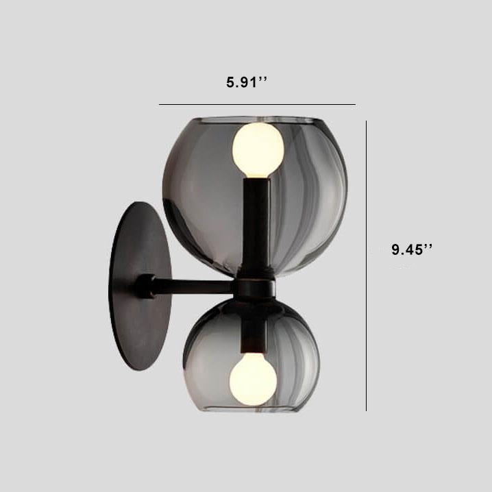 Modern 2-Light Wall Sconce