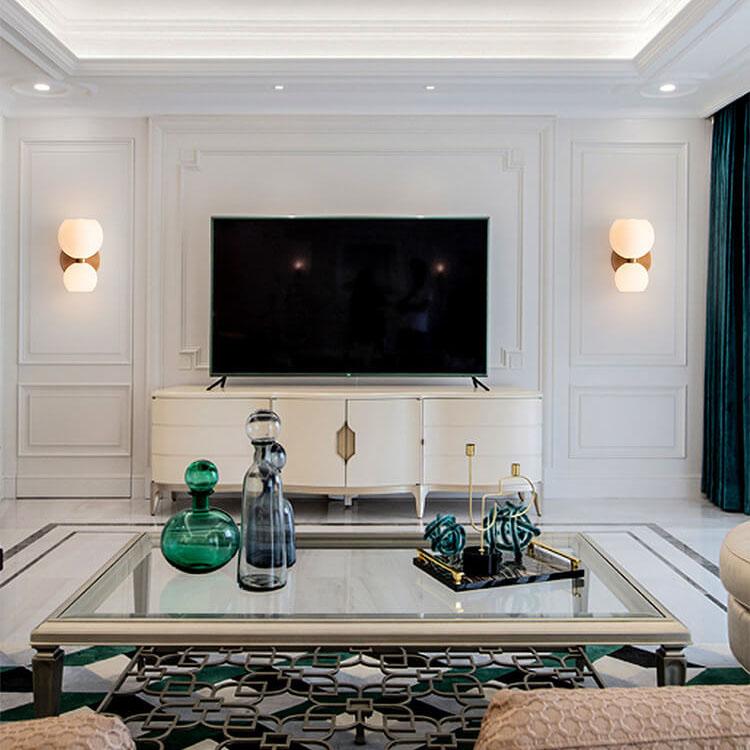 Modern 2-Light Wall Sconce