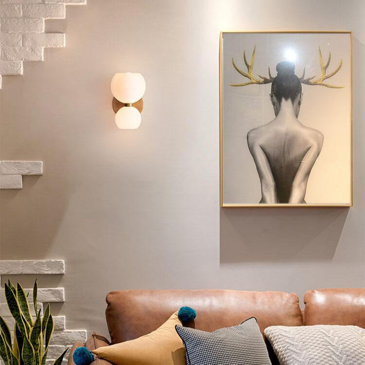 Modern 2-Light Wall Sconce