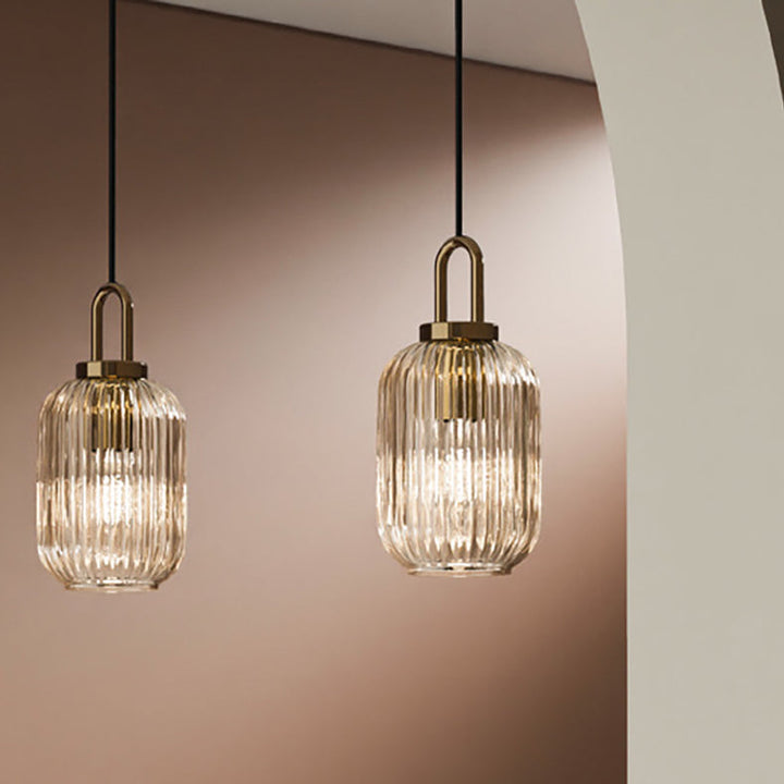 Contemporary Round Stainless Steel Pendant Light
