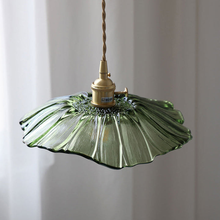 Art Deco Copper Pendant Light