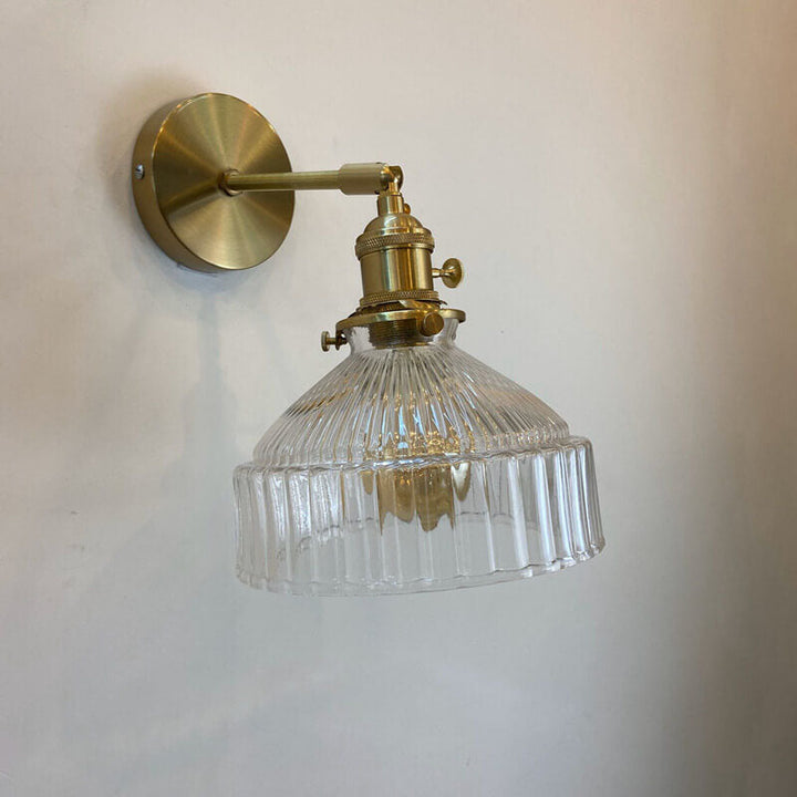 Nordic Dome Brass Wall Sconce