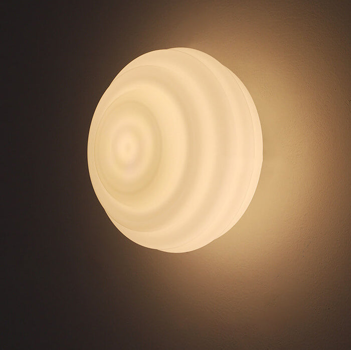 Nordic Round Glass Wall Sconce