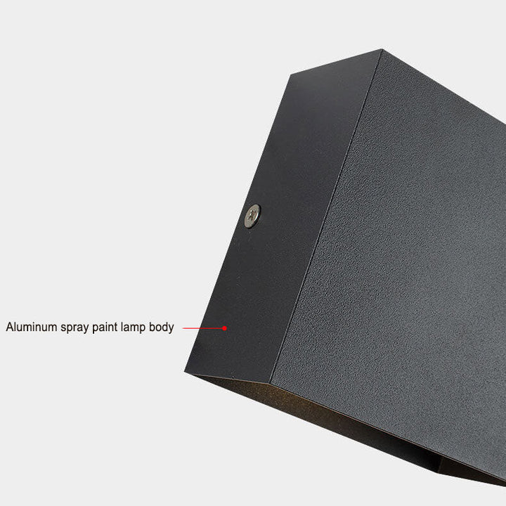 Minimalist Square Aluminum LED Wall Sconce