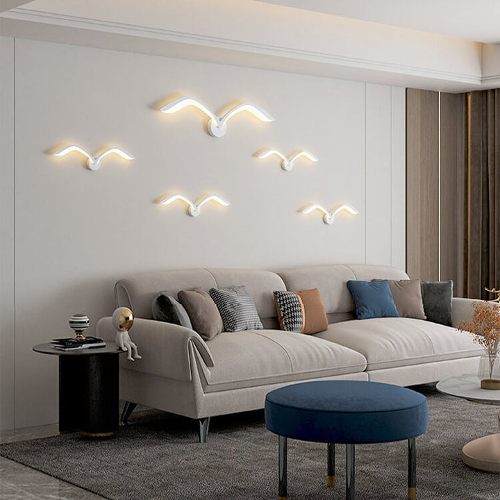 Seagull Minimalist Acrylic LED Wall Sconce