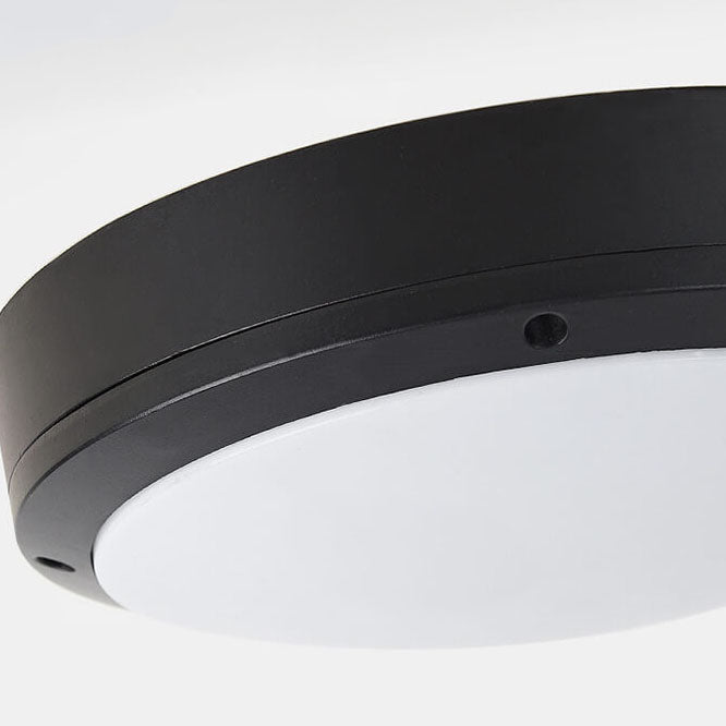 Minimalist Round Aluminum LED Flush Mount Ceiling Light 4