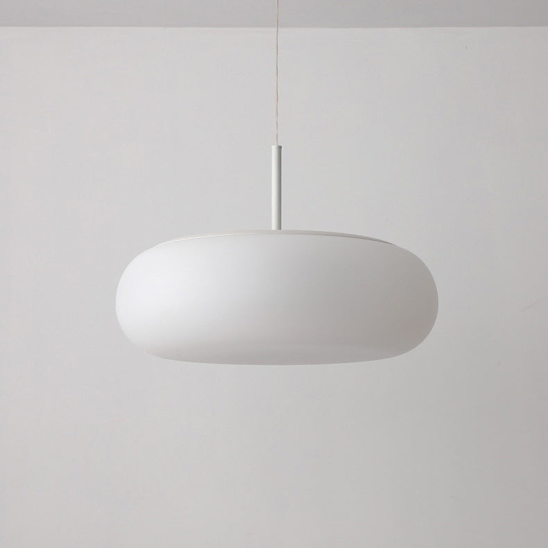 Minimalist Oval Iron LED Pendant Light