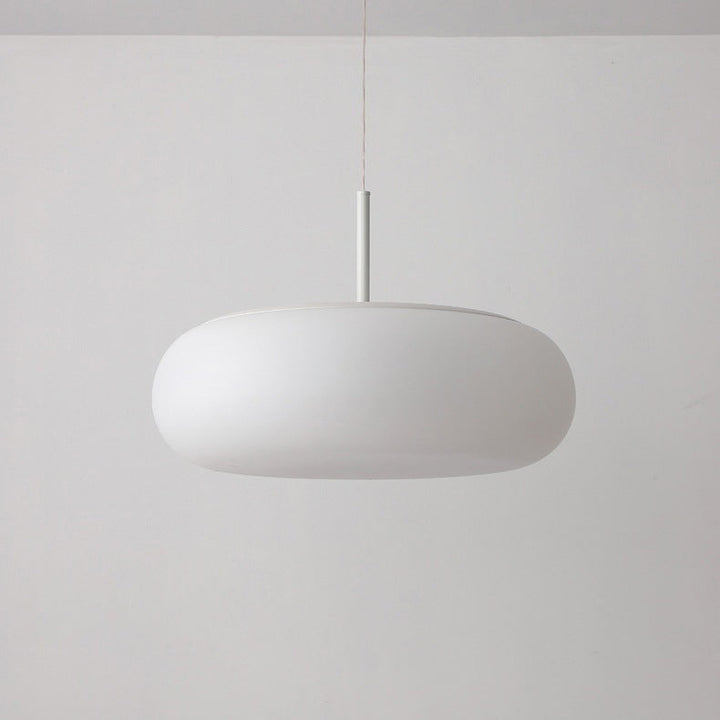 Minimalist Oval Iron LED Pendant Light