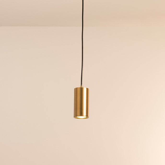 Minimalist Column Iron Pendant Light