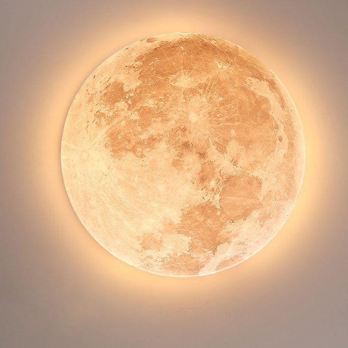 Minimalist Round Acrylic LED Flush Mount Ceiling Light