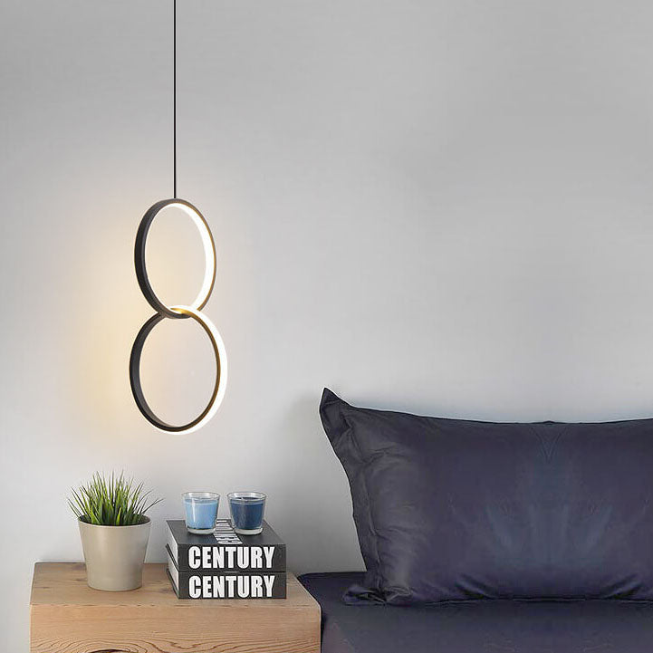 Minimalist Metal LED Pendant Light
