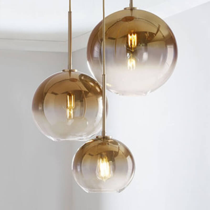 Nordic Globe Glass Pendant Light