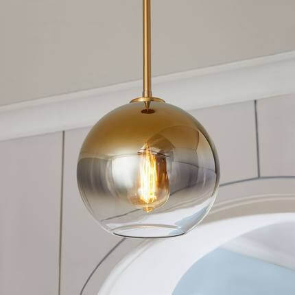 Nordic Globe Glass Pendant Light
