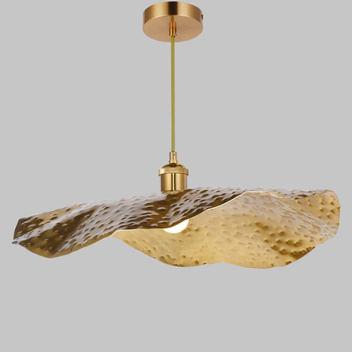 Modern Leaf Bronze Pendant Light