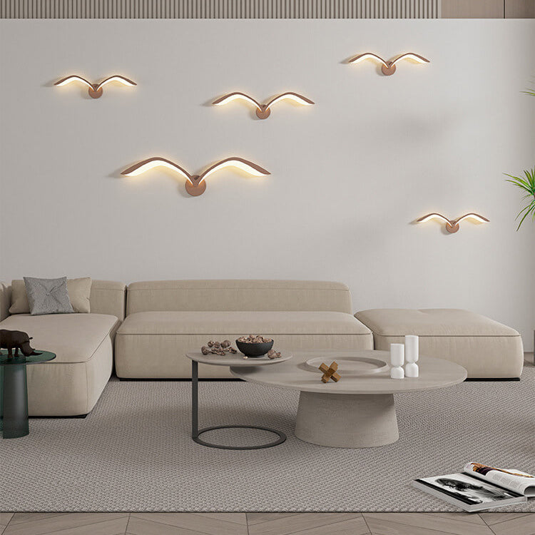 Seagull Minimalist Acrylic LED Wall Sconce
