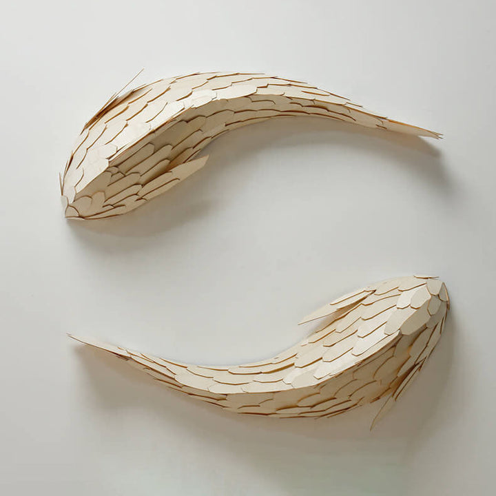 Modern Wood 4-Light Wall Sconce