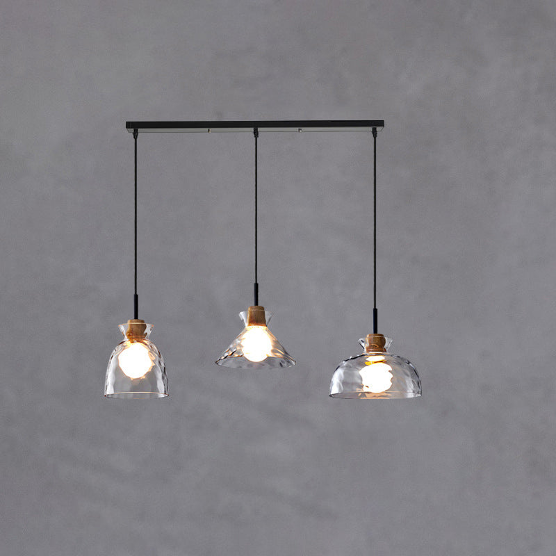 Minimalist Glass Pendant Light
