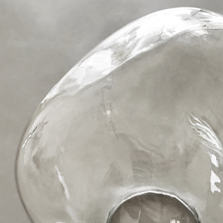 Irregular Minimalist Spherical Glass Wall Sconce