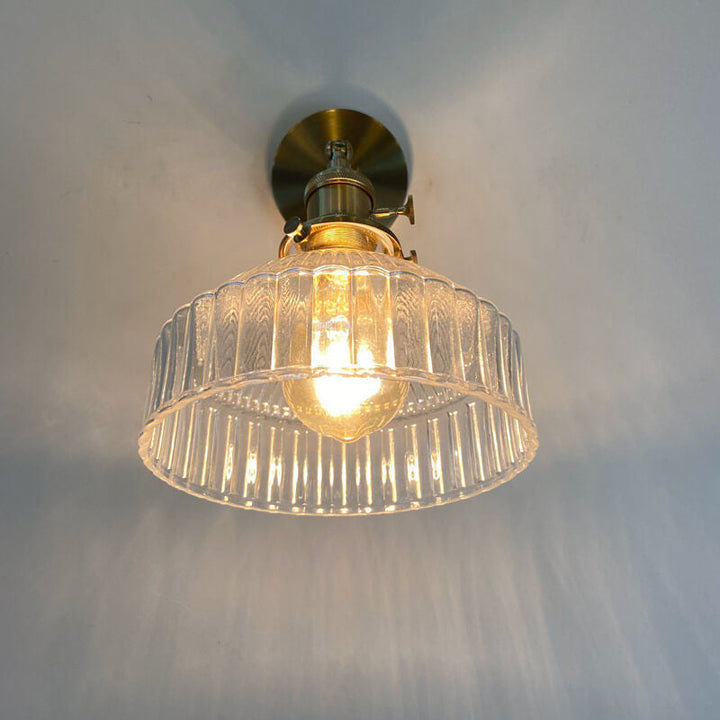 Nordic Dome Brass Wall Sconce