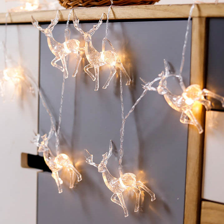 Elk LED Christmas String Lights