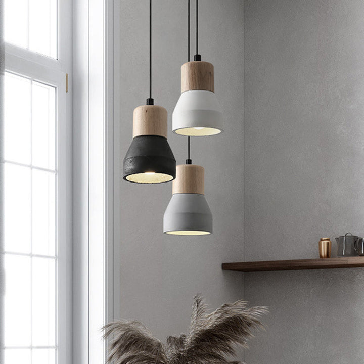 Cement Nordic LED Pendant Light
