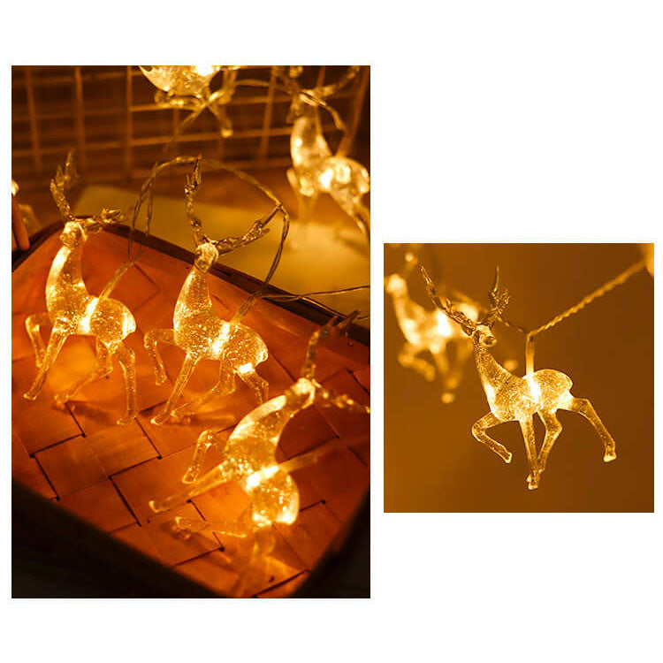 Elk LED Christmas String Lights