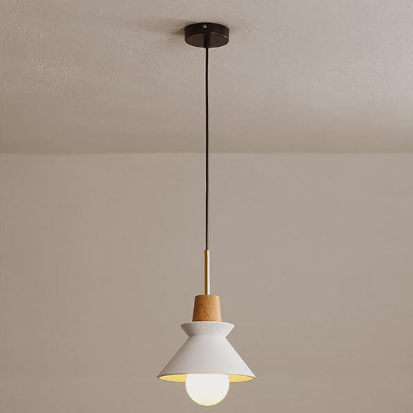 Minimalist Wood Pendant Light