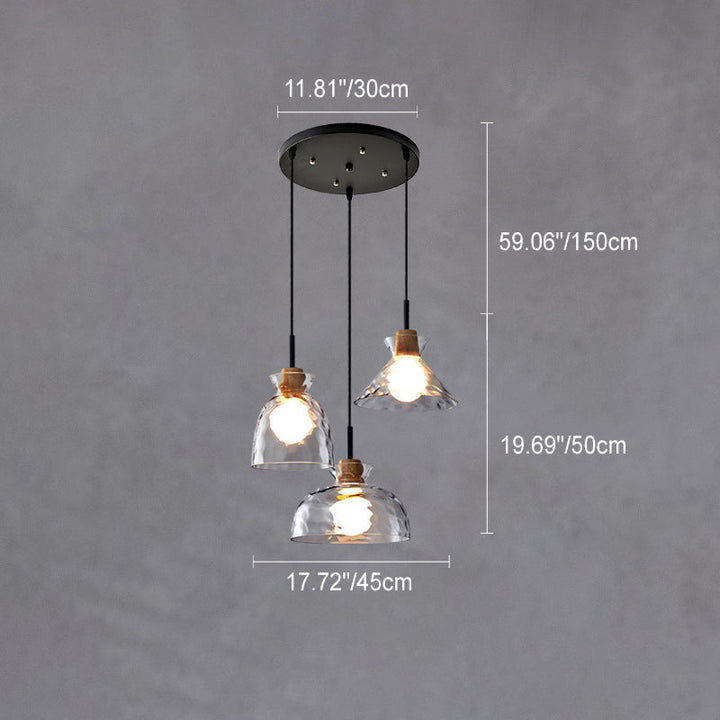 Minimalist Glass Pendant Light