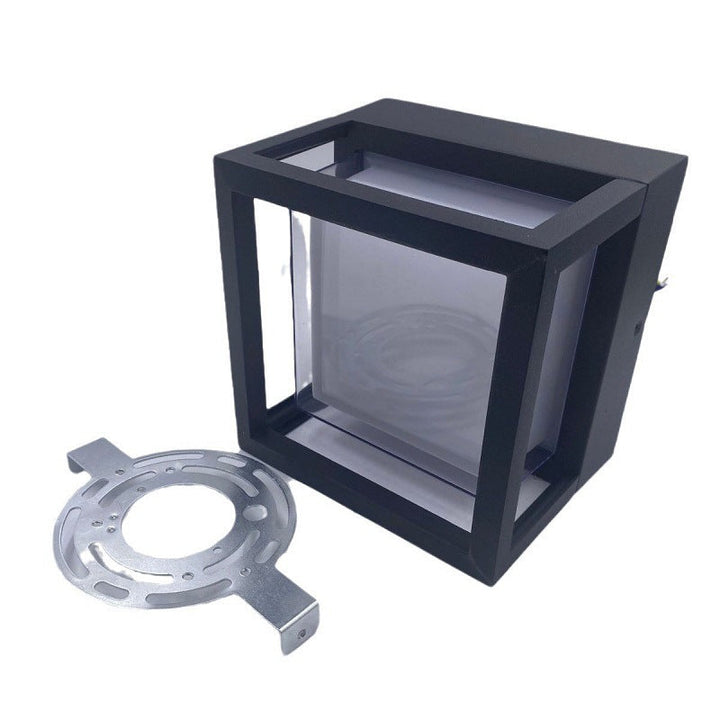 RGB Minimalist Square Aluminum Waterproof LED Wall Sconce