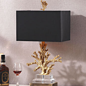 Art Deco Crystal Table Lamp