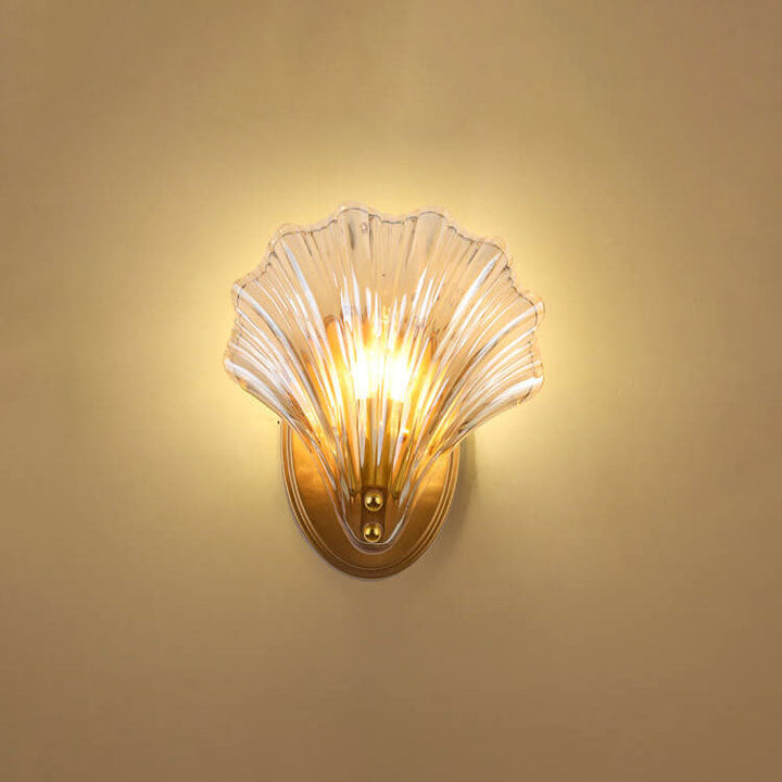 Creative Shell Glass Wall Sconce