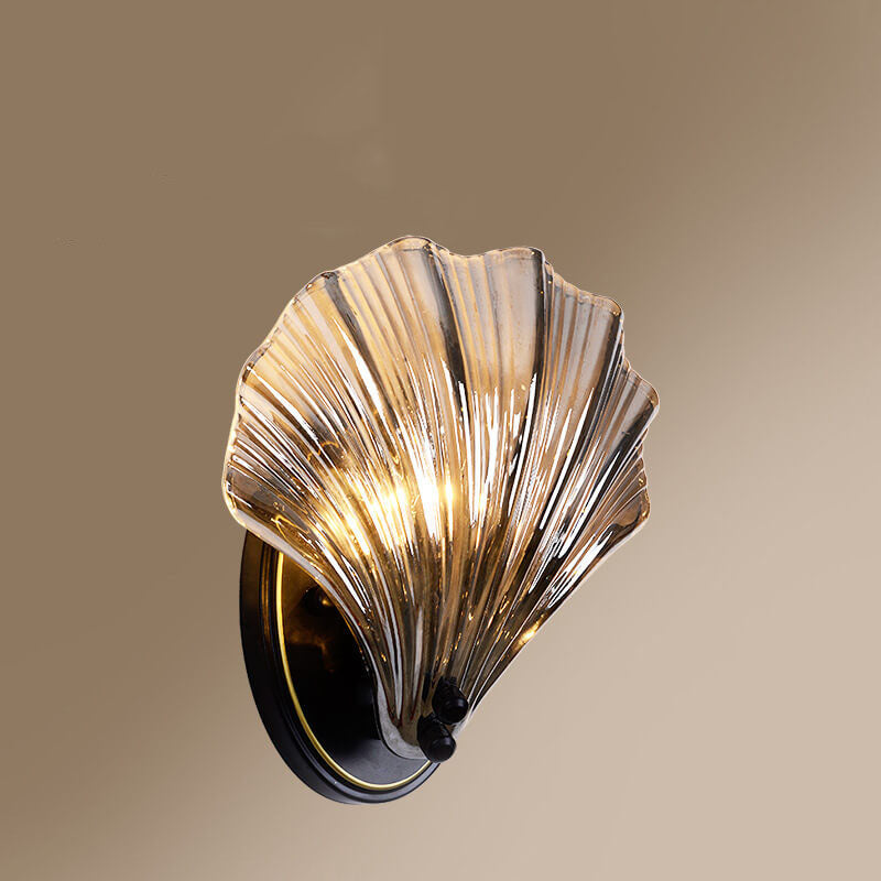 Creative Shell Glass Wall Sconce