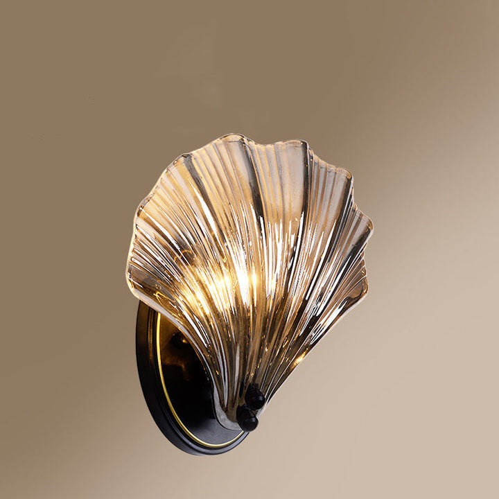 Creative Shell Glass Wall Sconce
