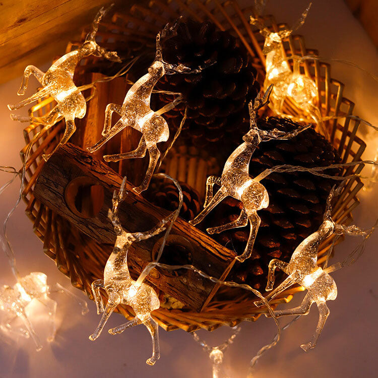 Elk LED Christmas String Lights