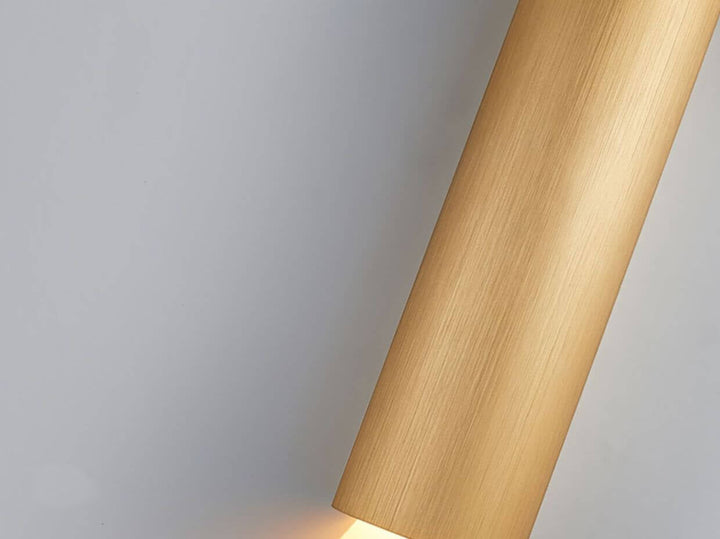 Minimalist Cylindrical Aluminum LED Wall Sconce