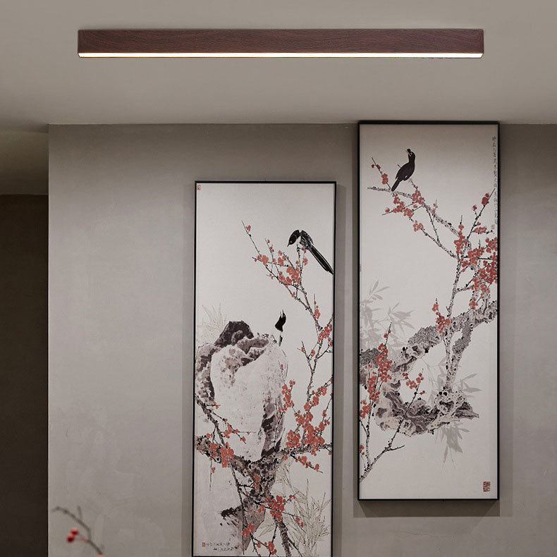 Minimalist Aluminum LED Flush Mount Ceiling Light
