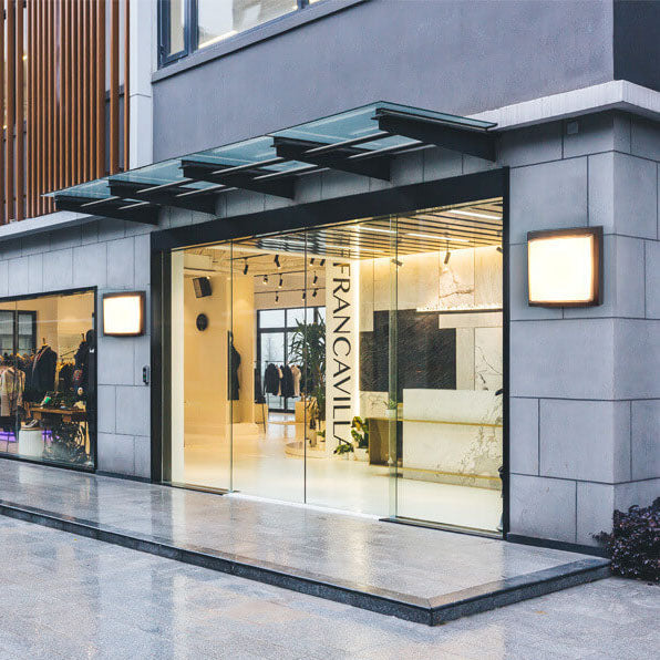Minimalist Square Aluminum LED Flush Mount Ceiling Light