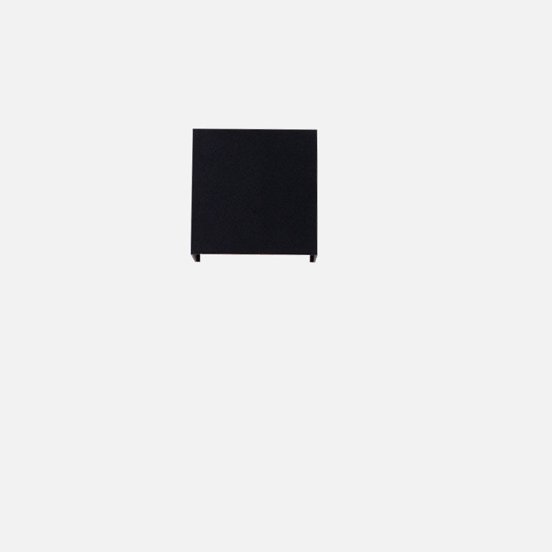 Modern Square Aluminum Waterproof LED Wall Sconce