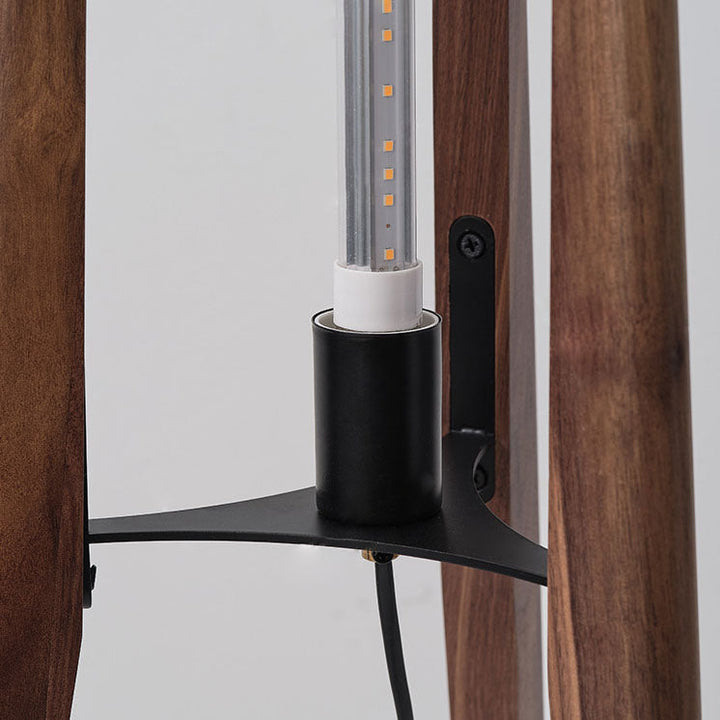 Traditional Cylinder Fabric Floor Lamp