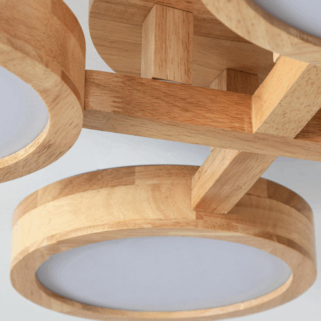 Nordic Round LED Flush Mount Ceiling Light