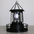 Creative Solar Rotating Tower Resin Hardware LED Garden Decoration Landscape Light