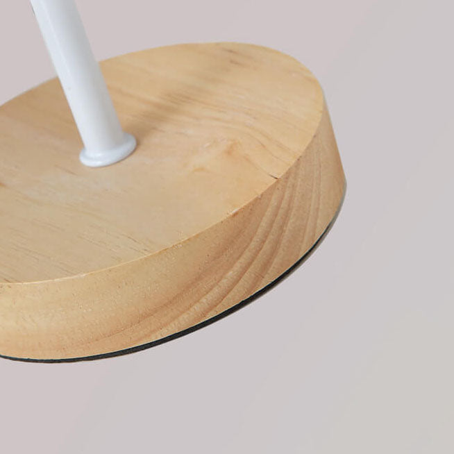 Contemporary Solid Wood LED Decorative Light